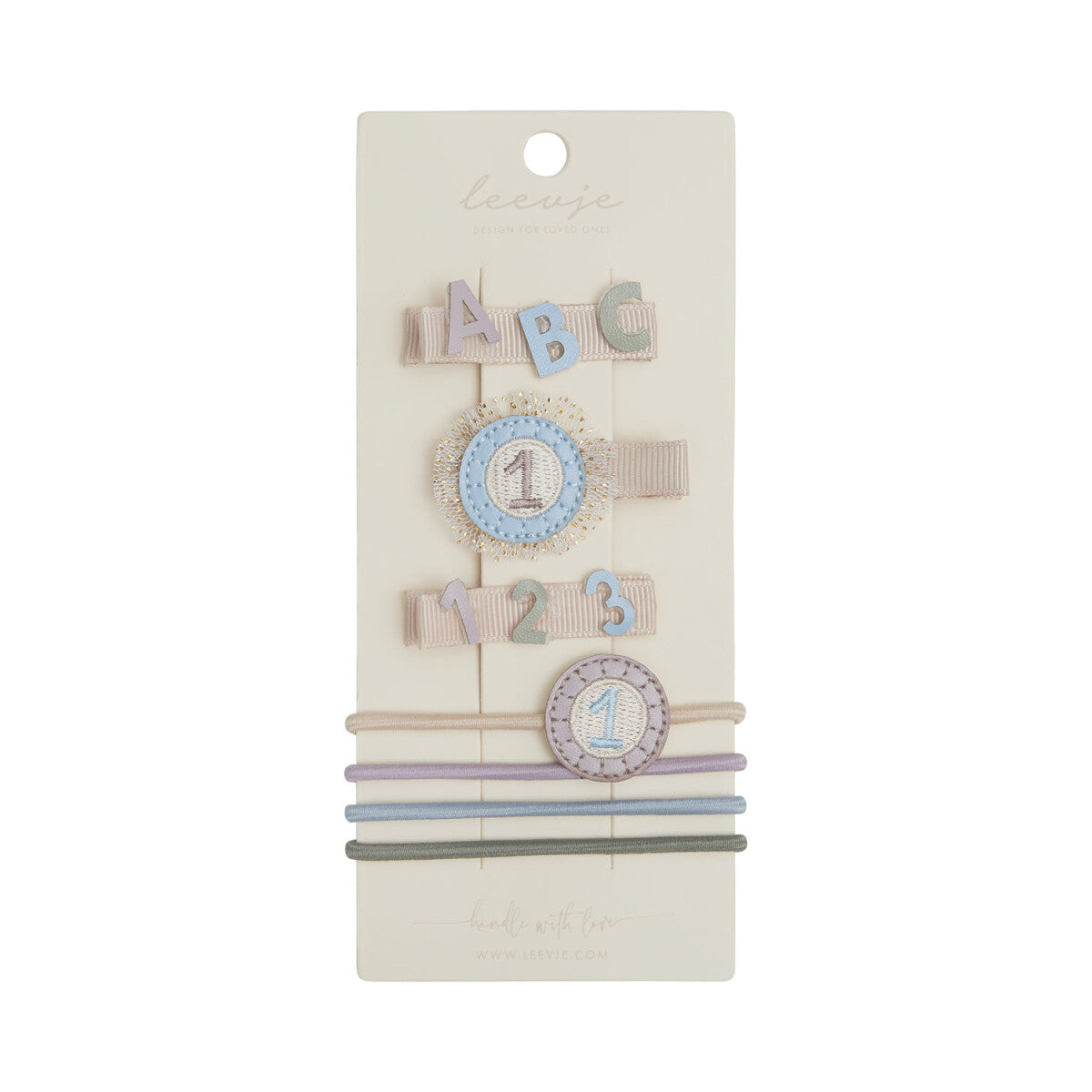 Leevje - Set Haarspangen & Haargummi Schultüte