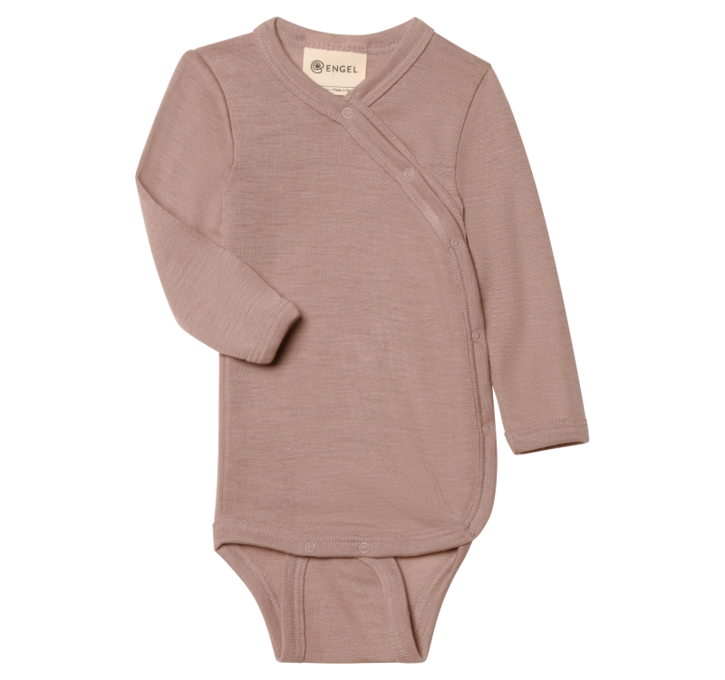 Engel Wickelbody GOTS Dusty Rose