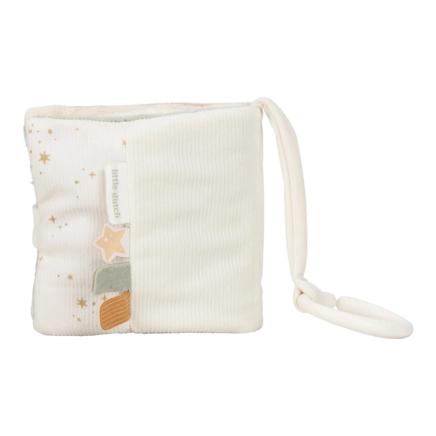 Little Dutch - Buggybuch - Weiß Newborn Naturals