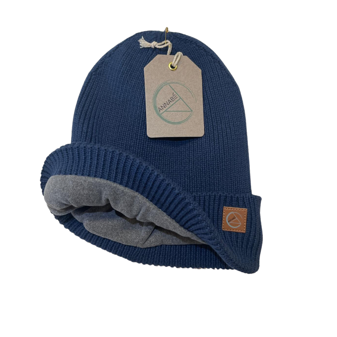 Annabé Mütze (100% Baumwolle,mit Fleece), Tuscana Rose