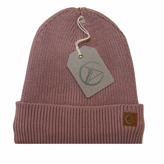 Annabé Mütze (100% Baumwolle,mit Fleece), Tuscana Rose
