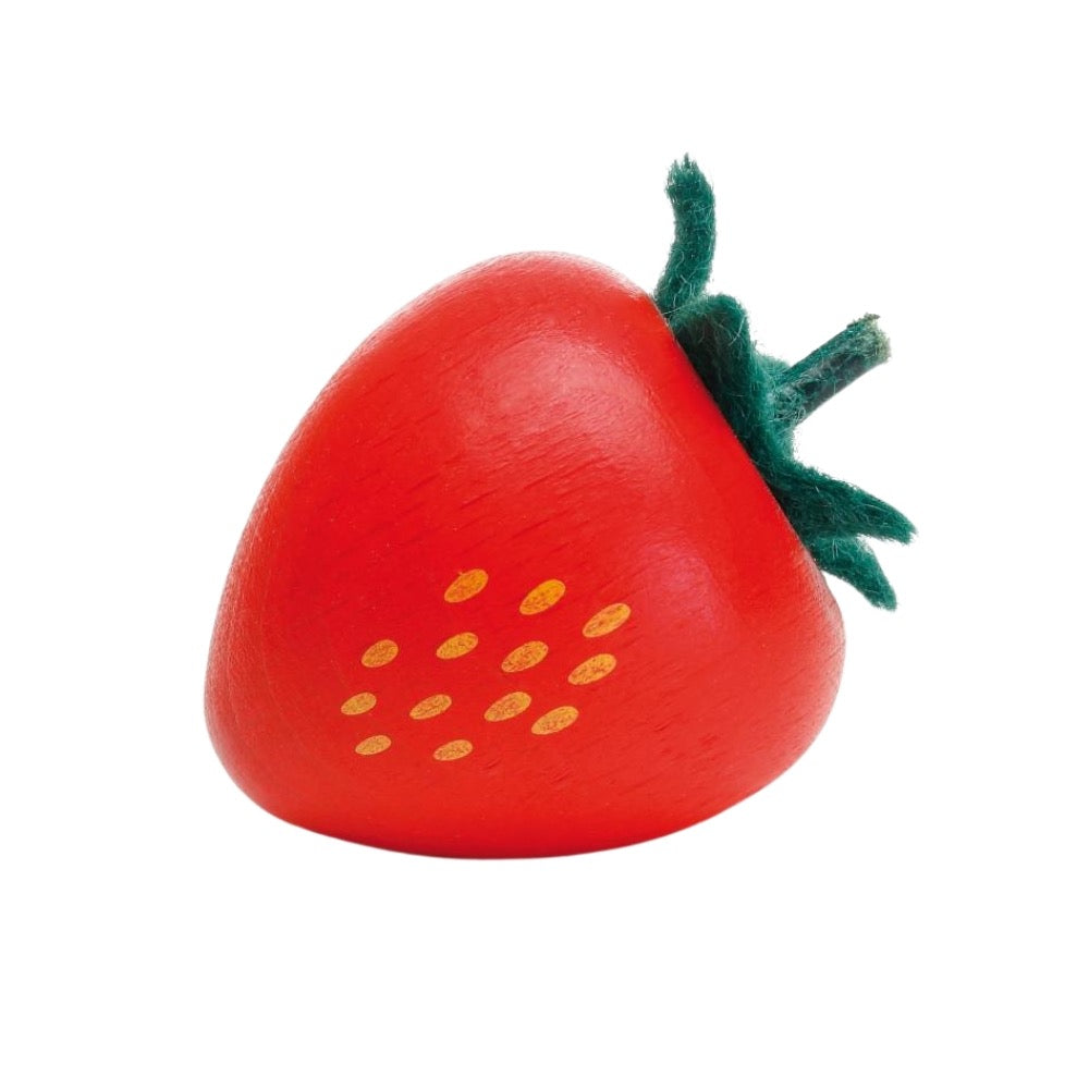 Erzi - Holz Erdbeere zum Spielen