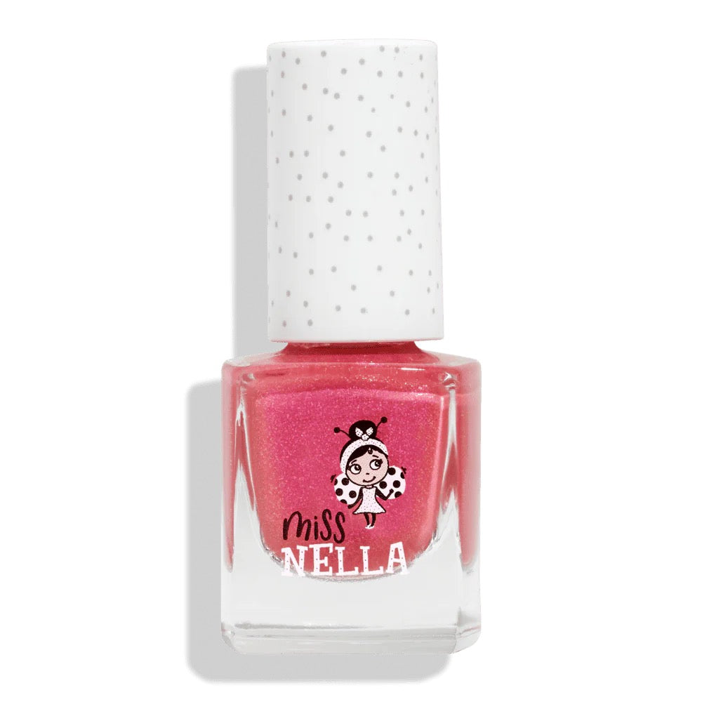 Tickle Me Pink Glitter: 4ml Nachhaltiger Abzieh Nagellack (Kopie)