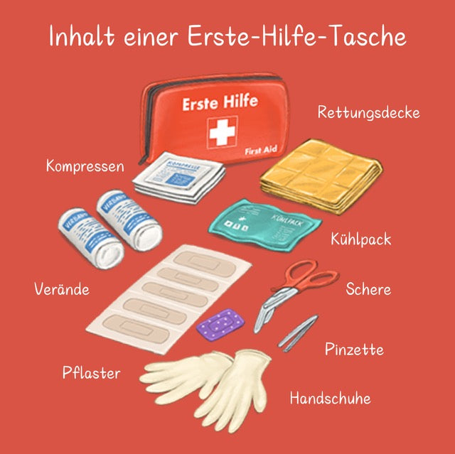 Kinderbuch Lenni und Lotta - Wir lernen Erste Hilfe