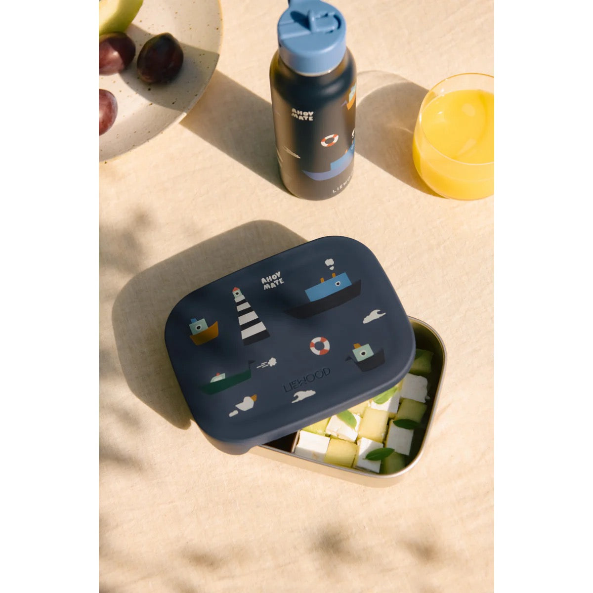 NEW Liewood - Arthur Lunchbox / SAILING / CLASSIC NAVY
