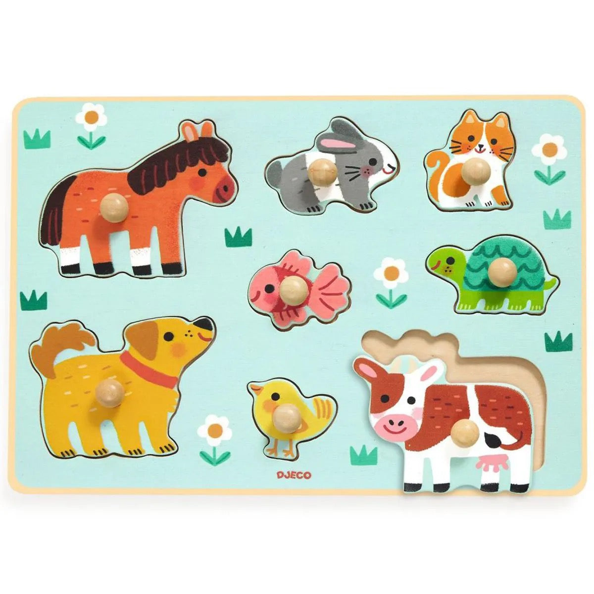 Djeco Steckpuzzle Dog 'n' Co