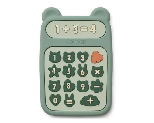 Liewood Silikon Taschenrechner Peppermint oder Mustard multi mix