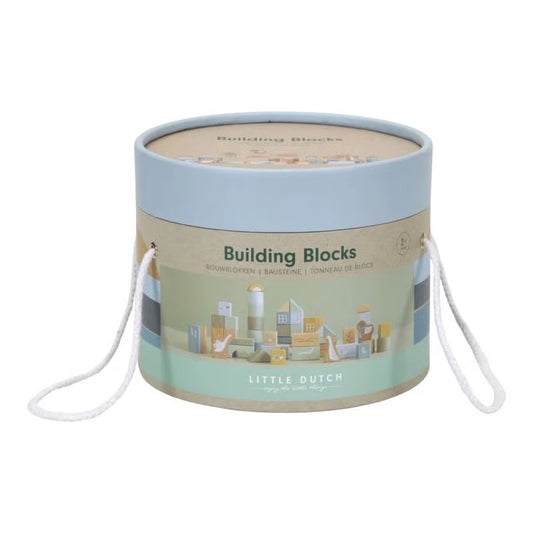 Little Dutch Building Blocks Blue