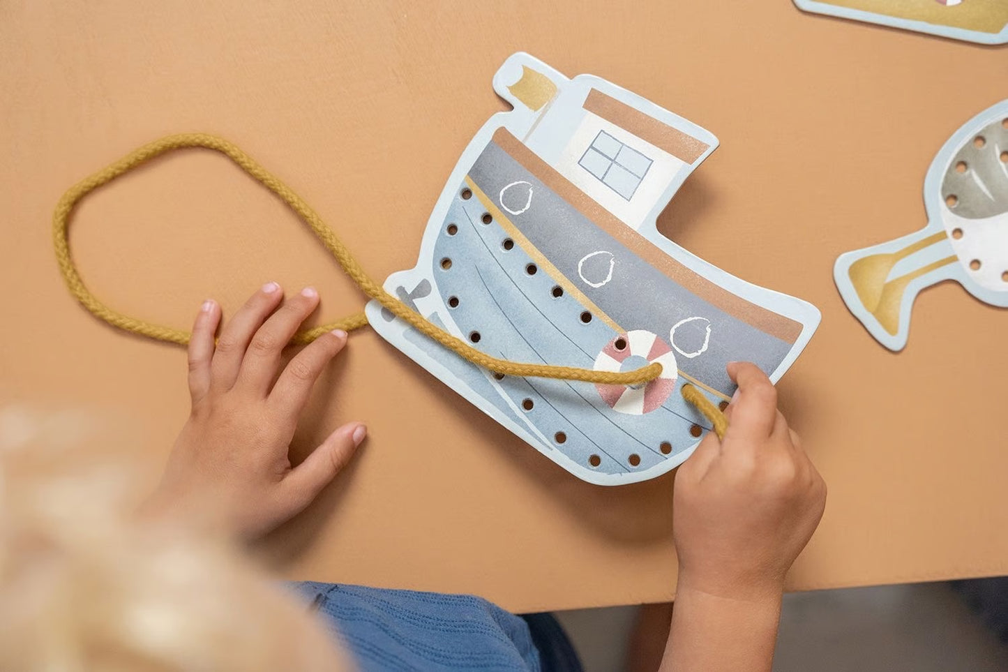 Little Dutch Lacing Cards, Sailors Bay