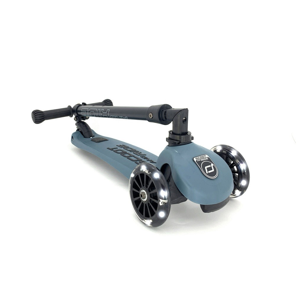 Scoot and Ride - Highwaykick 3 LED (Roller), steel, blau