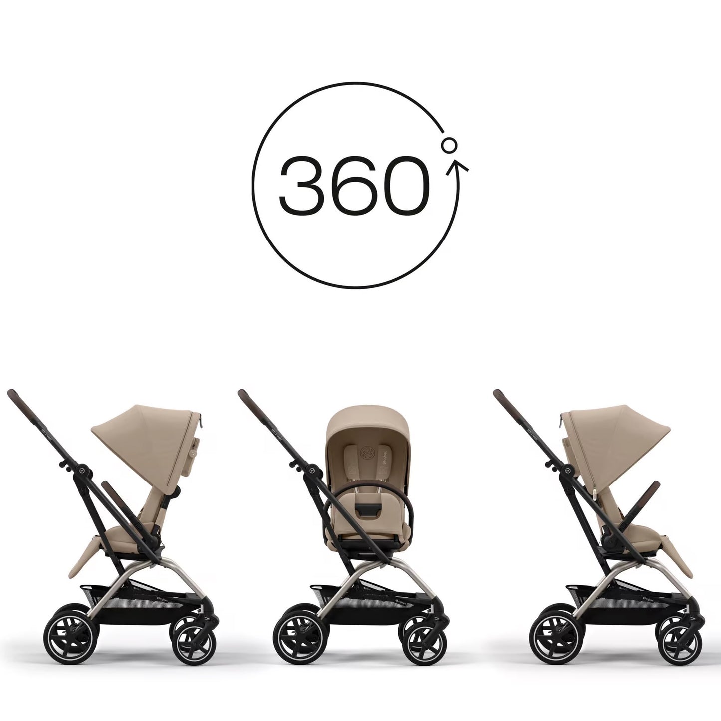 Cybex Eezy S Twist +2 Almond Beige (Buggy) - sofort Lieferbar
