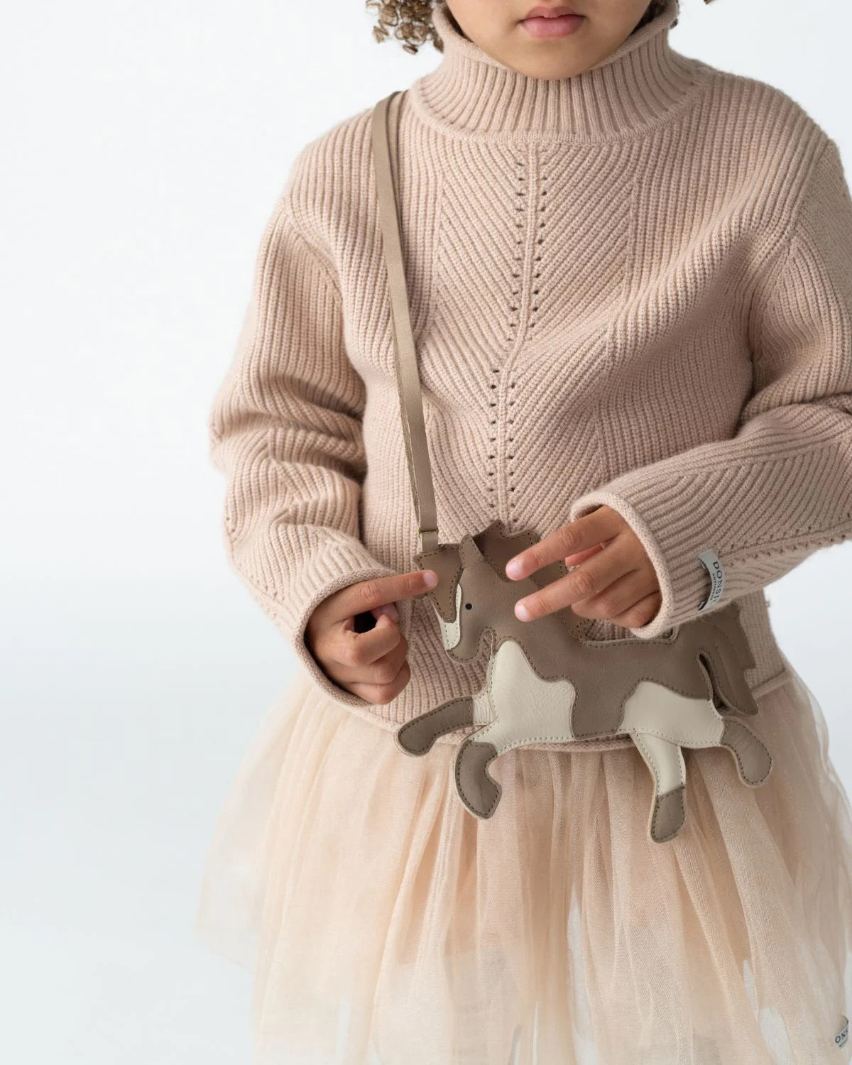 Donsje Chiem Purse | Pony | Truffle Metallic Nubuck