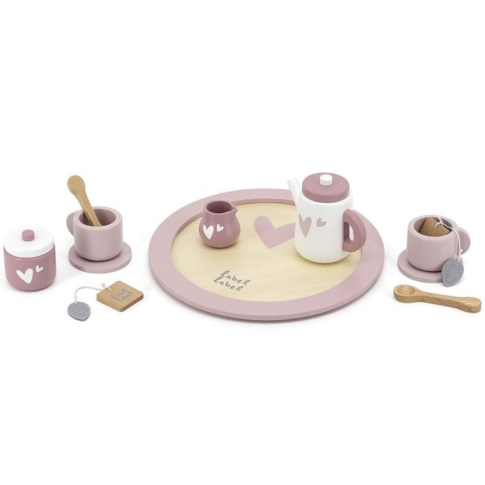 Label Label -  Tea Set Pink