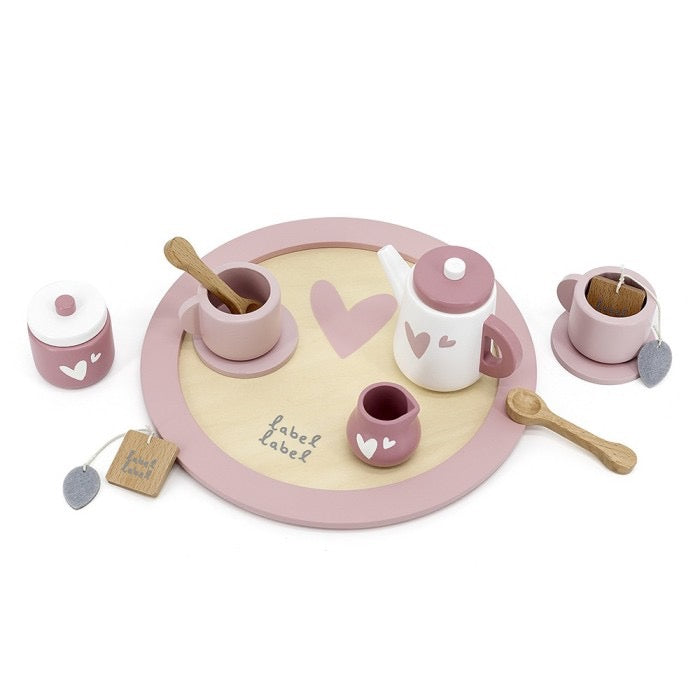 Label Label -  Tea Set Pink