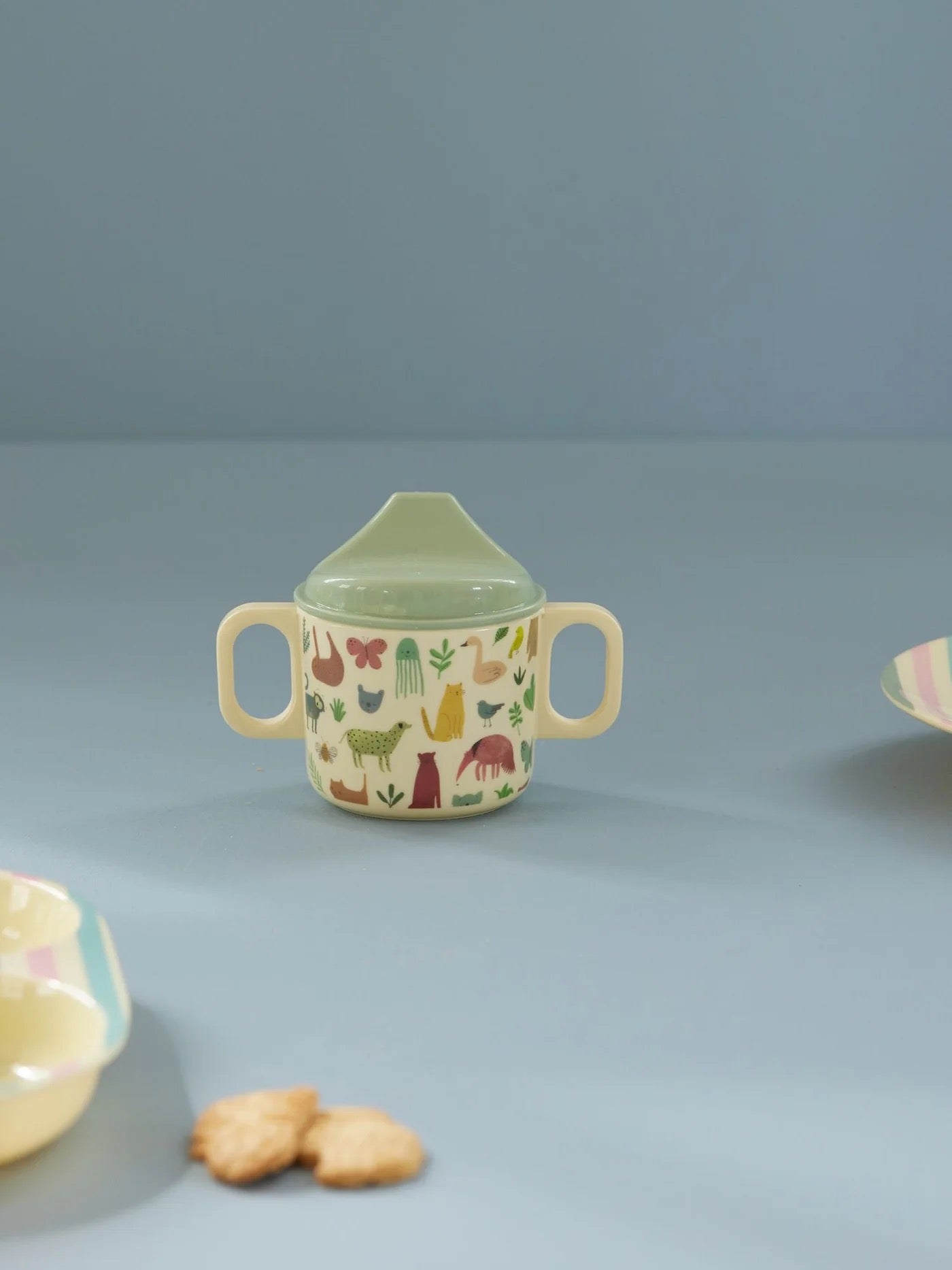 Babybecher - Crème - Sweet Jungle Print