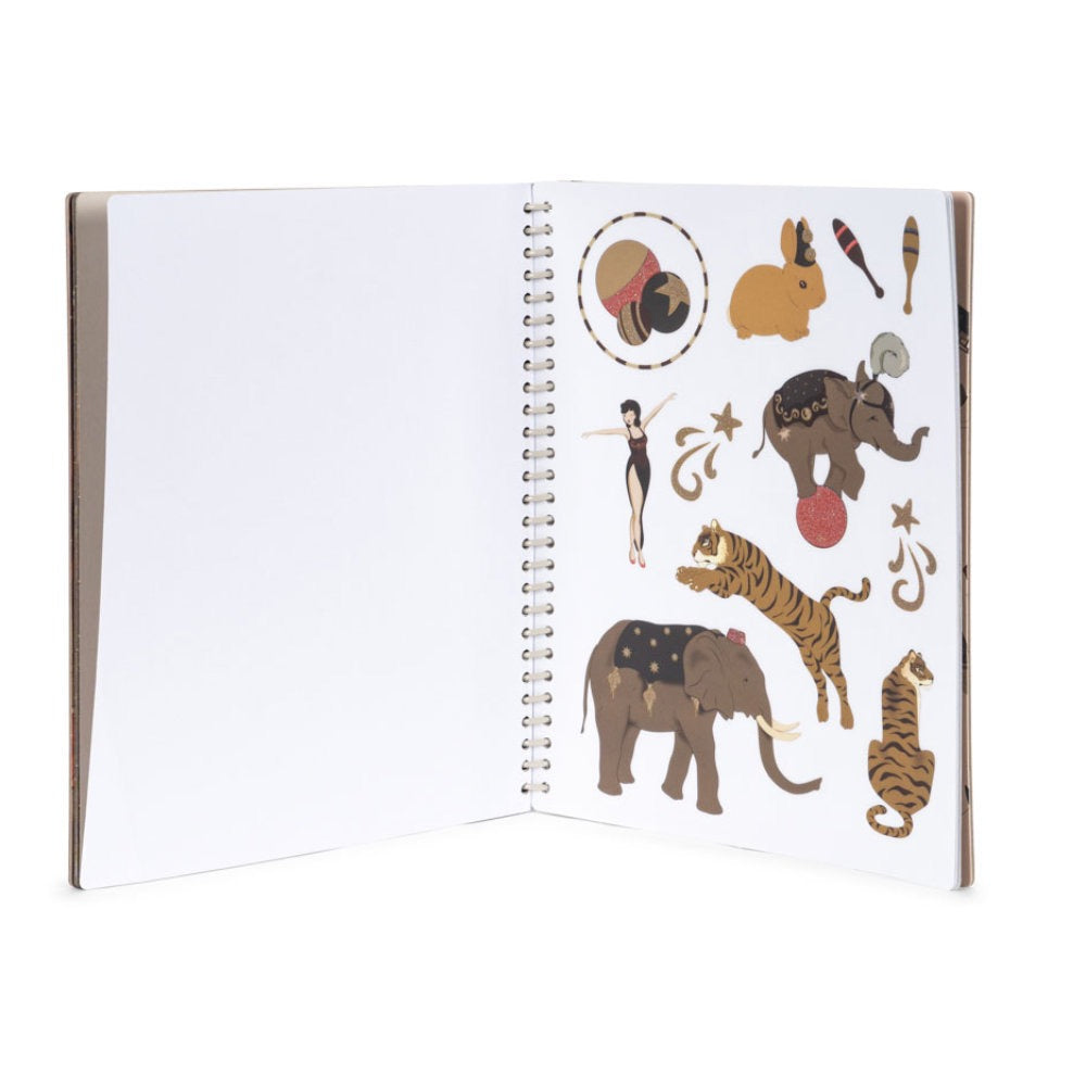 Konges Slojd Mein Stickerbuch Zirkus