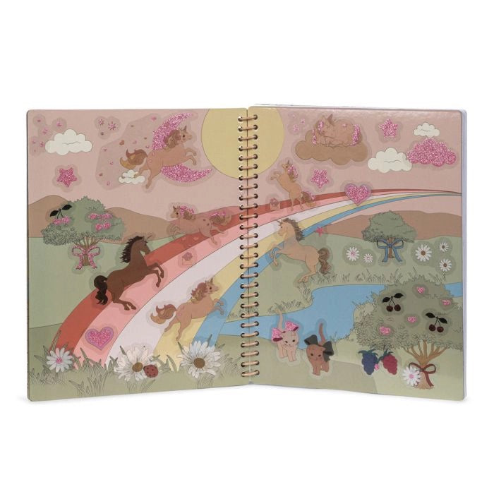 Konges Slojd Mein Stickerbuch blush