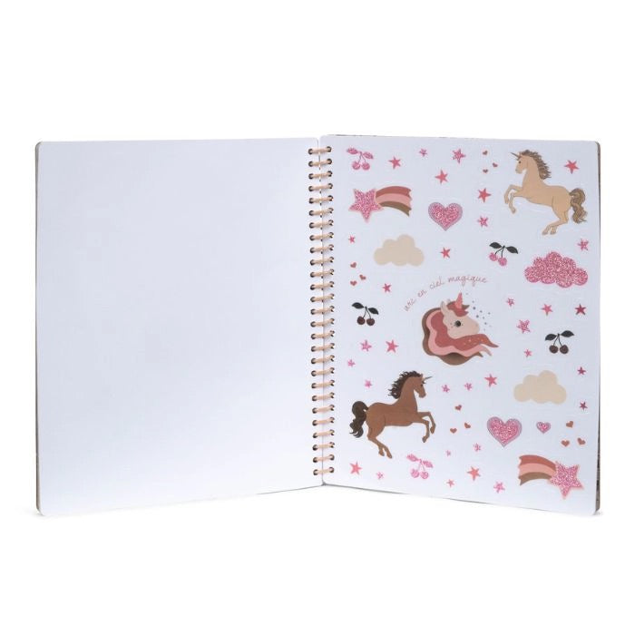 Konges Slojd Mein Stickerbuch blush