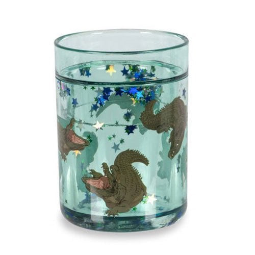 Konges slojd Glitzerbecher - Krokodil
