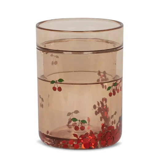 Konges slojd Glitzerbecher - Kirsche