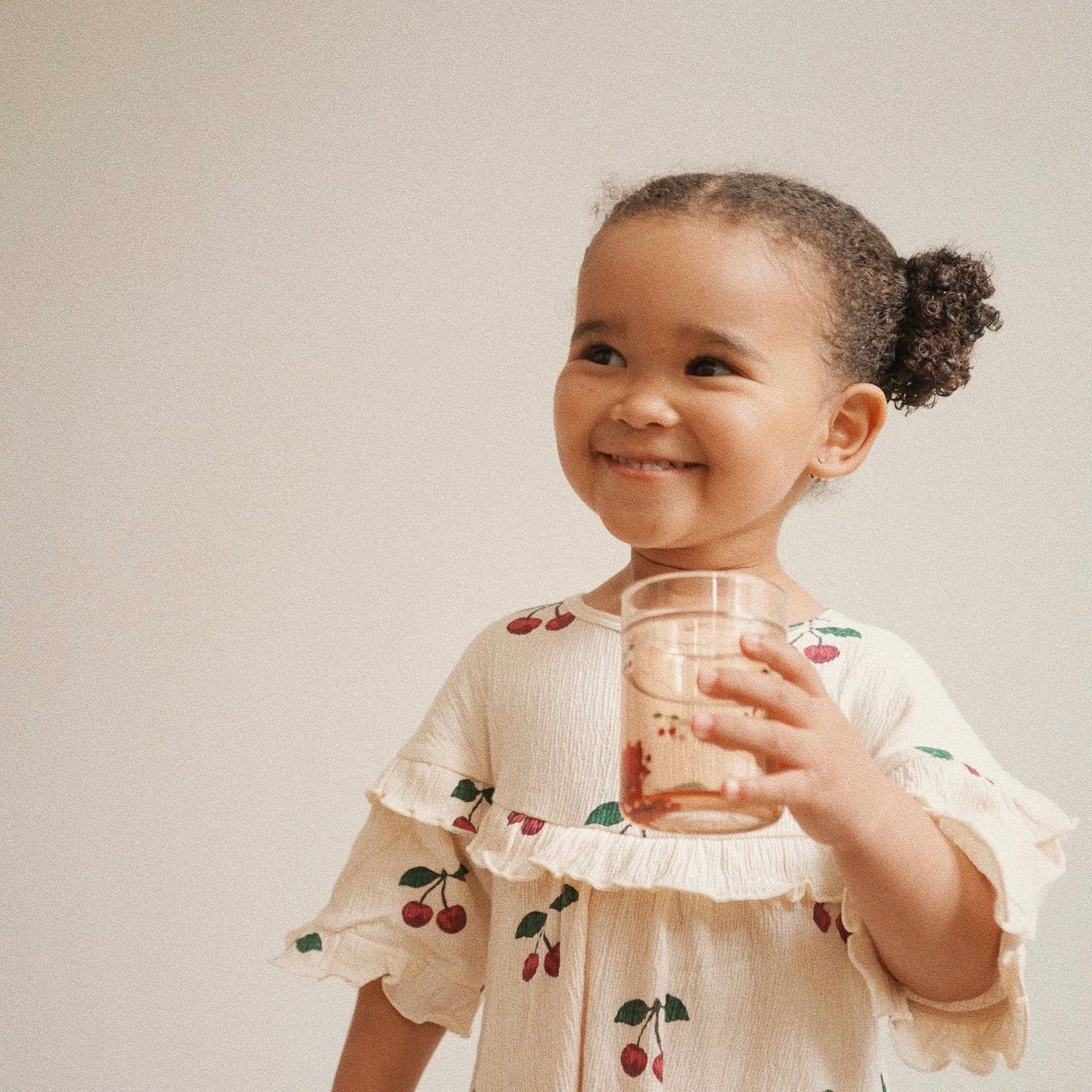 Konges slojd Glitzerbecher - Kirsche