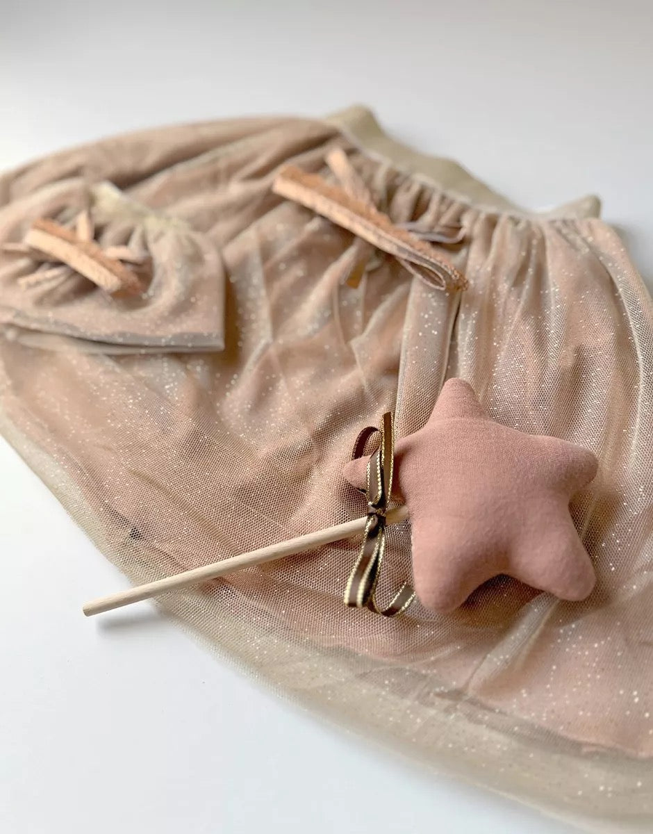 Minikane - 2x Rock/ 2x Haarband & ein Zauberstab