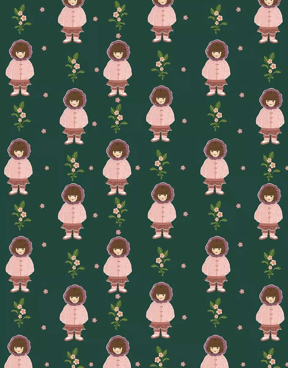 Minikane - Langärmeliges Nachthemd & Dodo-Maske.