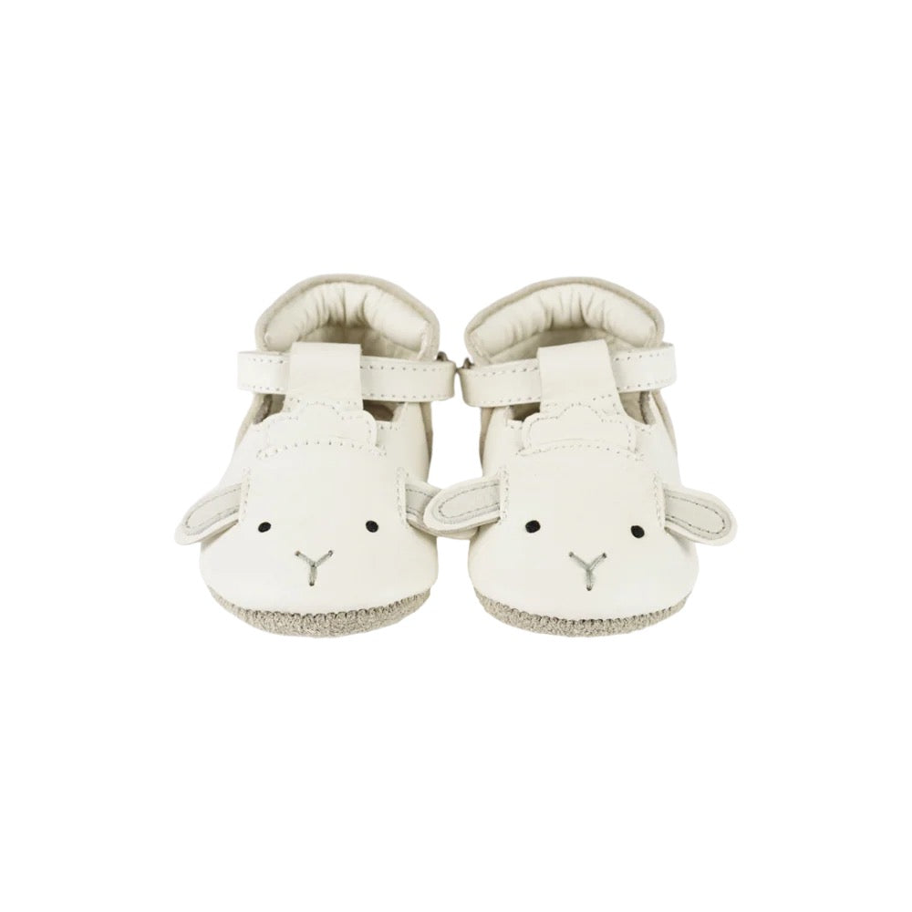 Donsje Spark Classic Shoes | Lammy | Off White Leather / Lederschuhe