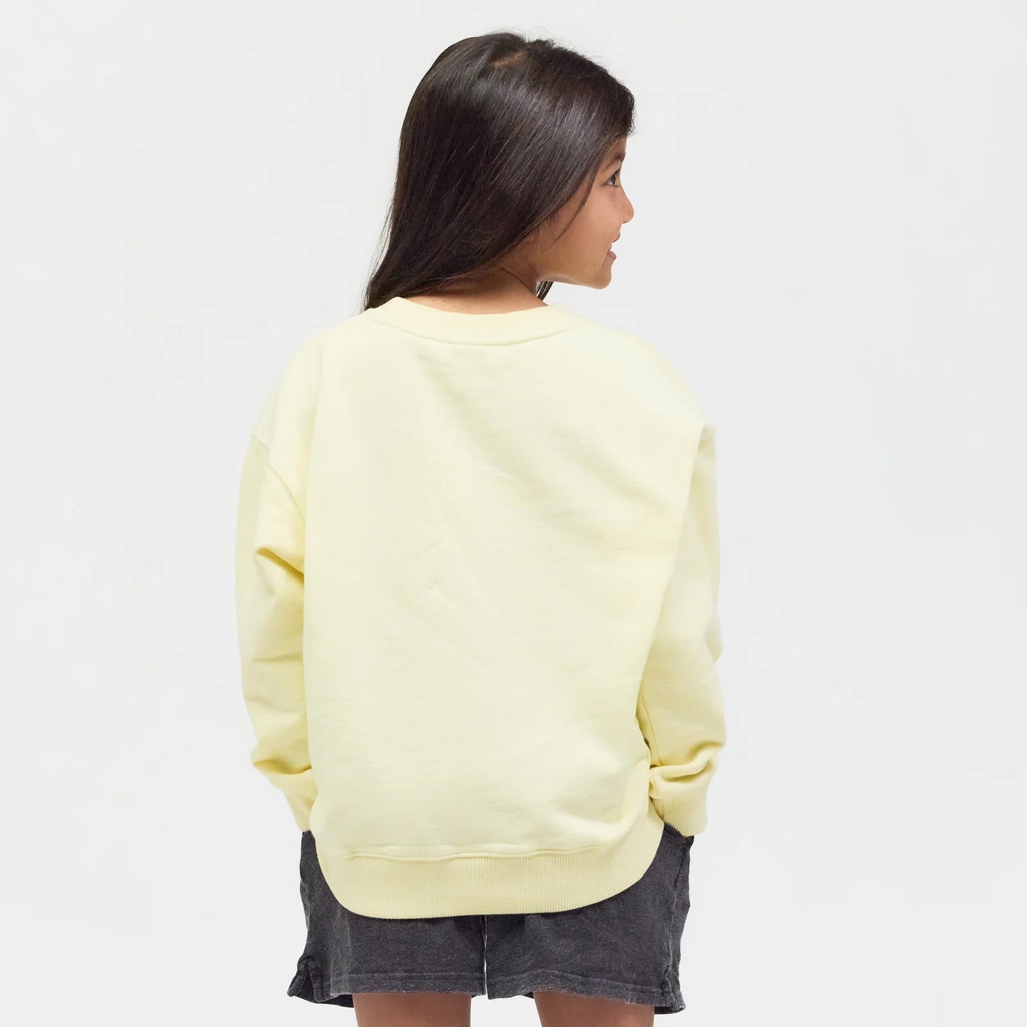 Checker Tobi Sweatshirt gelb / Palme