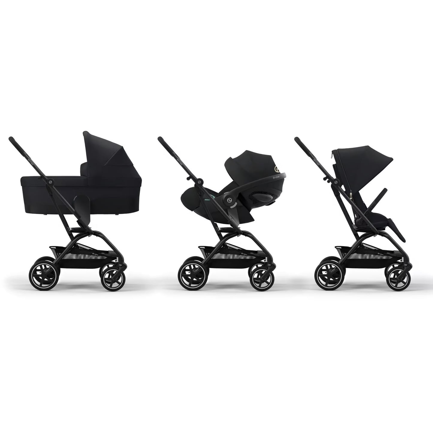 Cybex Platinum - Coya Sepia Black / Rosegold Rahmen (Buggy) - sofort Lieferbar - Modell 2025