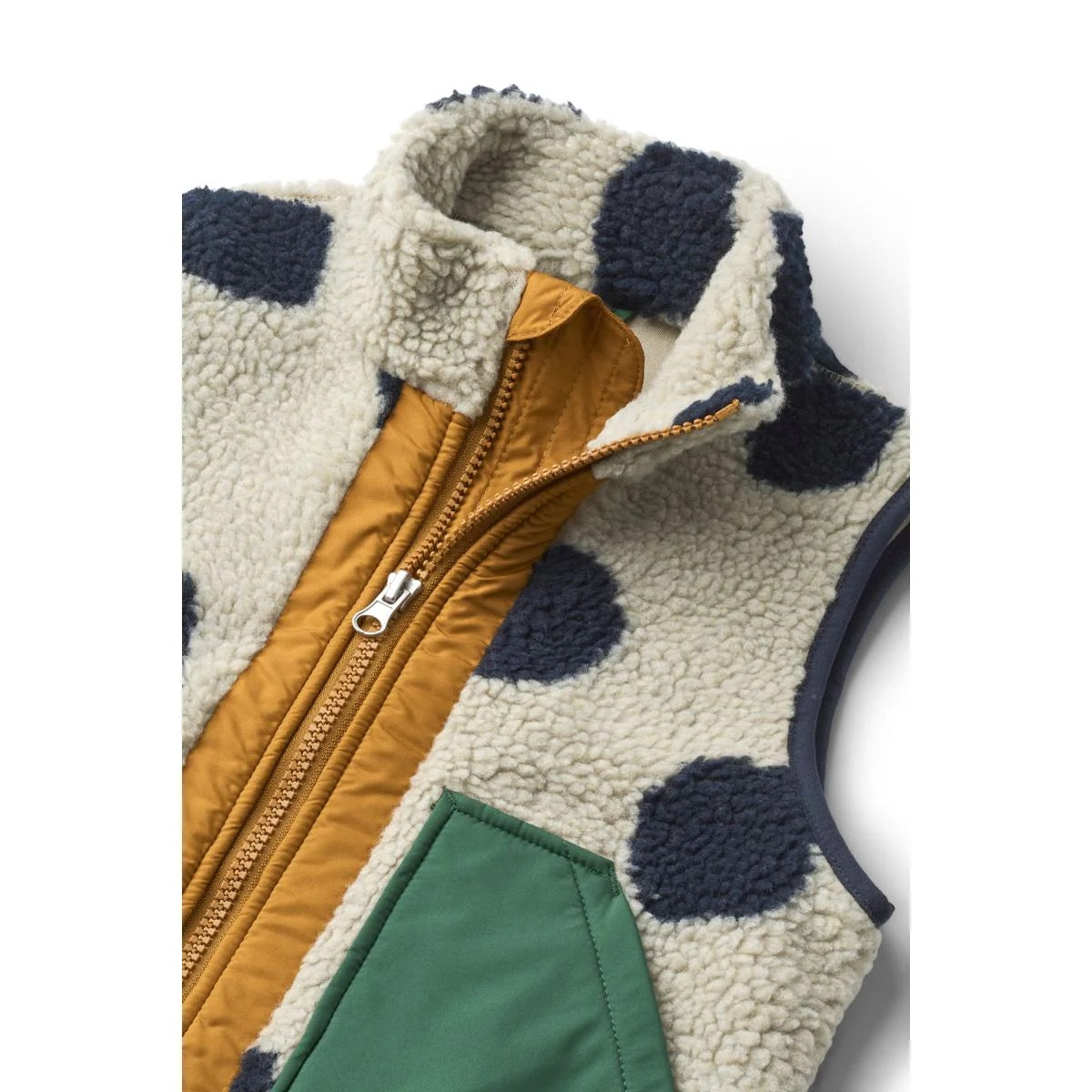 Liewood - Niam Fleeceweste Spot Dots/ Mist