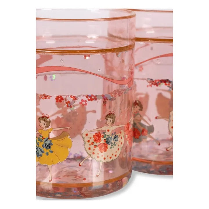 Konges slojd Glitzerbecher - rosa