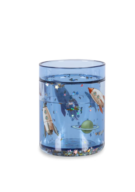 Konges slojd Glitzerbecher - Weltraum