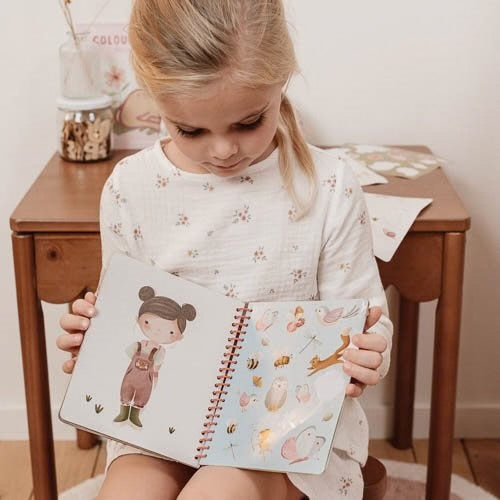 Little Dutch - Anzieh- und Stickerbuch - Fairy Garden