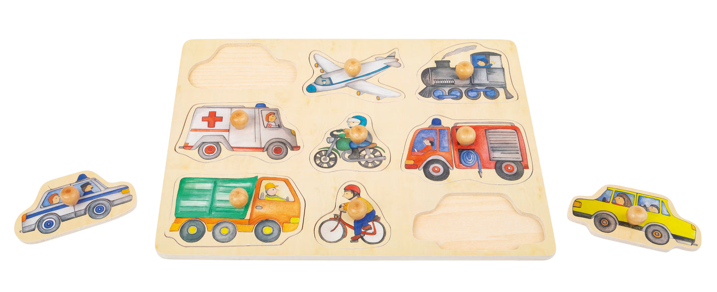 Small foot - Setzpuzzle Fahrzeuge der Stadt