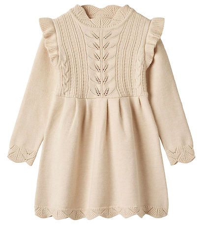 Fliink Strickkleid beige
