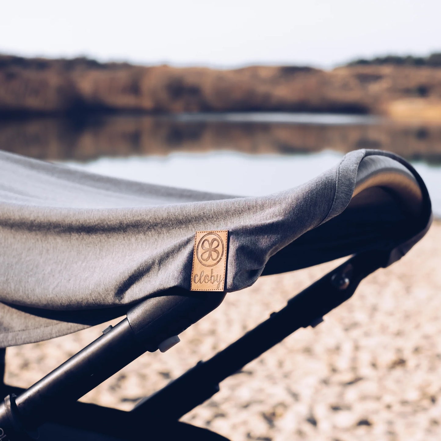 Cloby UV-Decke in Stone Grey – UPF 50+