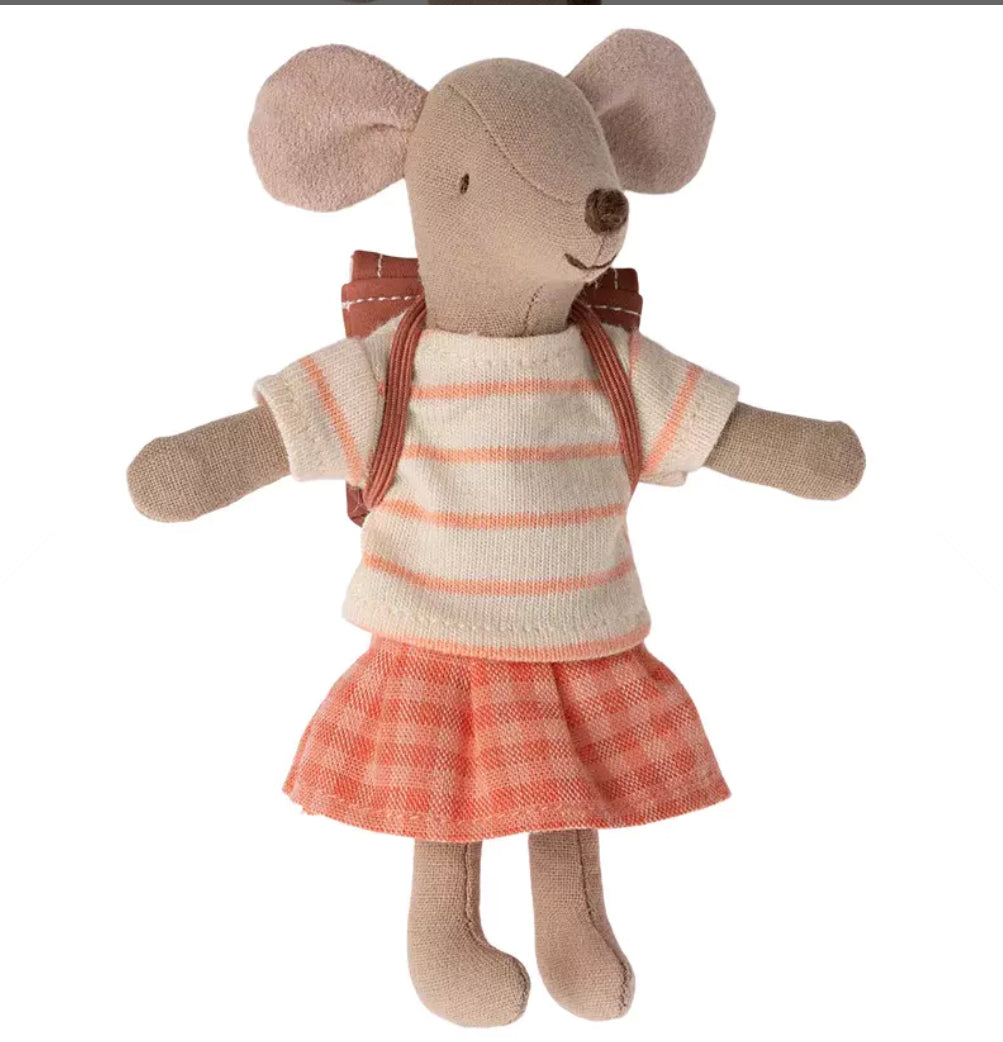 Maileg - Große Schwester mit Tasche - Rot