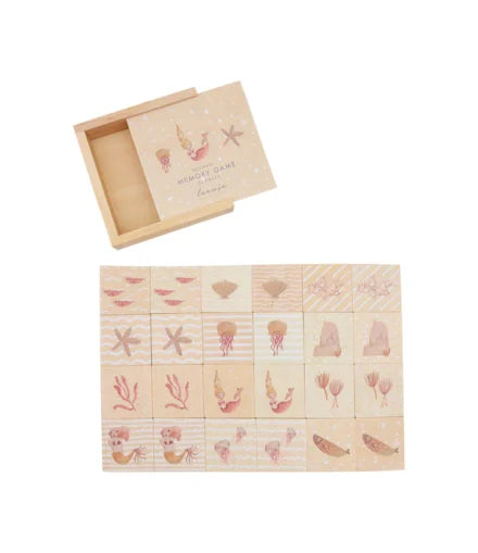 Leevje Memory Holz Wasserbewohner