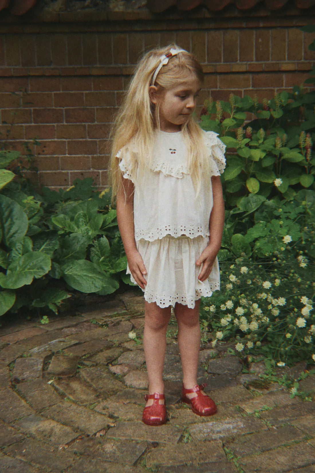 Konges Sløjd - Posey Top - Antique White