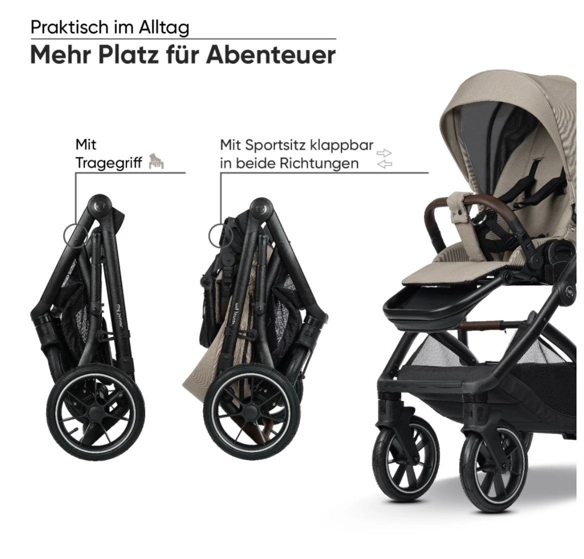 My junior® VITA unique³ Kinderwagen (Rundum-sorglos-Set)