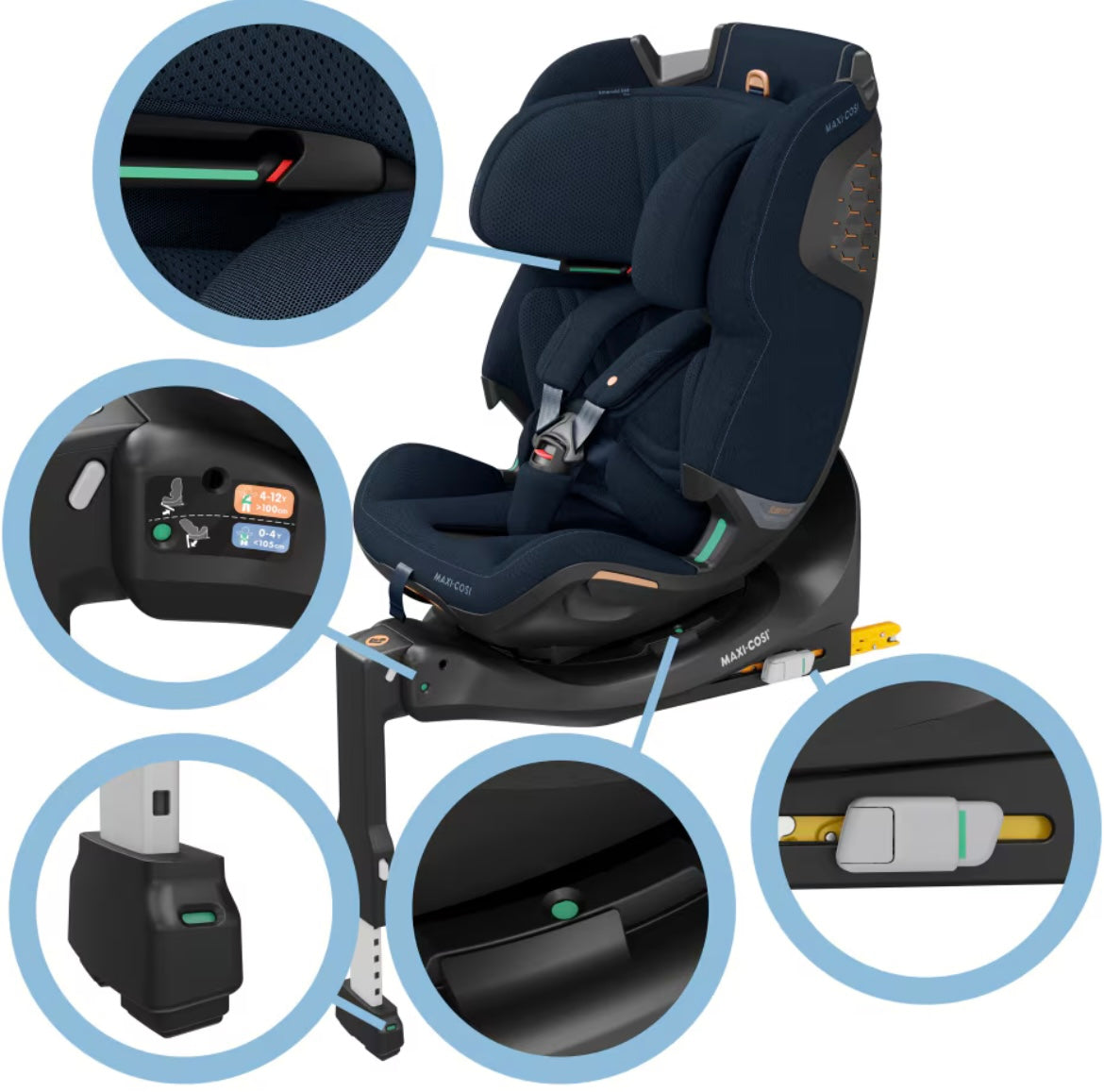 Maxi Cosi - Emerald 360 Pro (ab der Geburt bis zum 12 Lebensjahr)