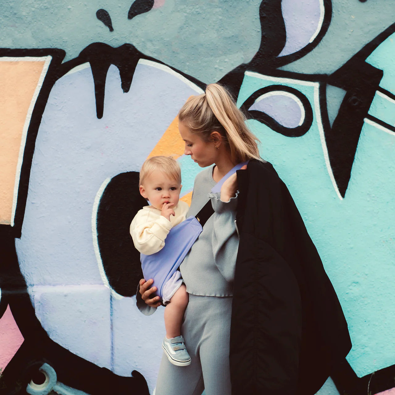 Wildride - Kleinkindtrage Lavendel