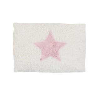 Efie, Kissen rosa Stern, (organic)