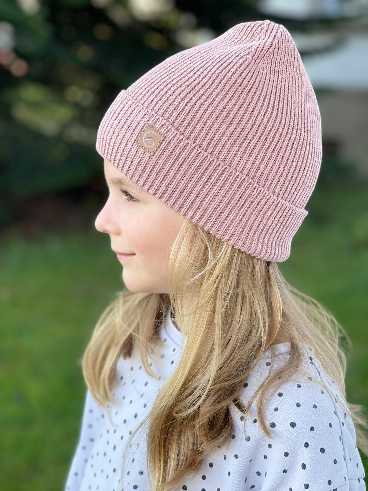 Annabé Mütze (100% Baumwolle,mit Fleece), Tuscana Rose