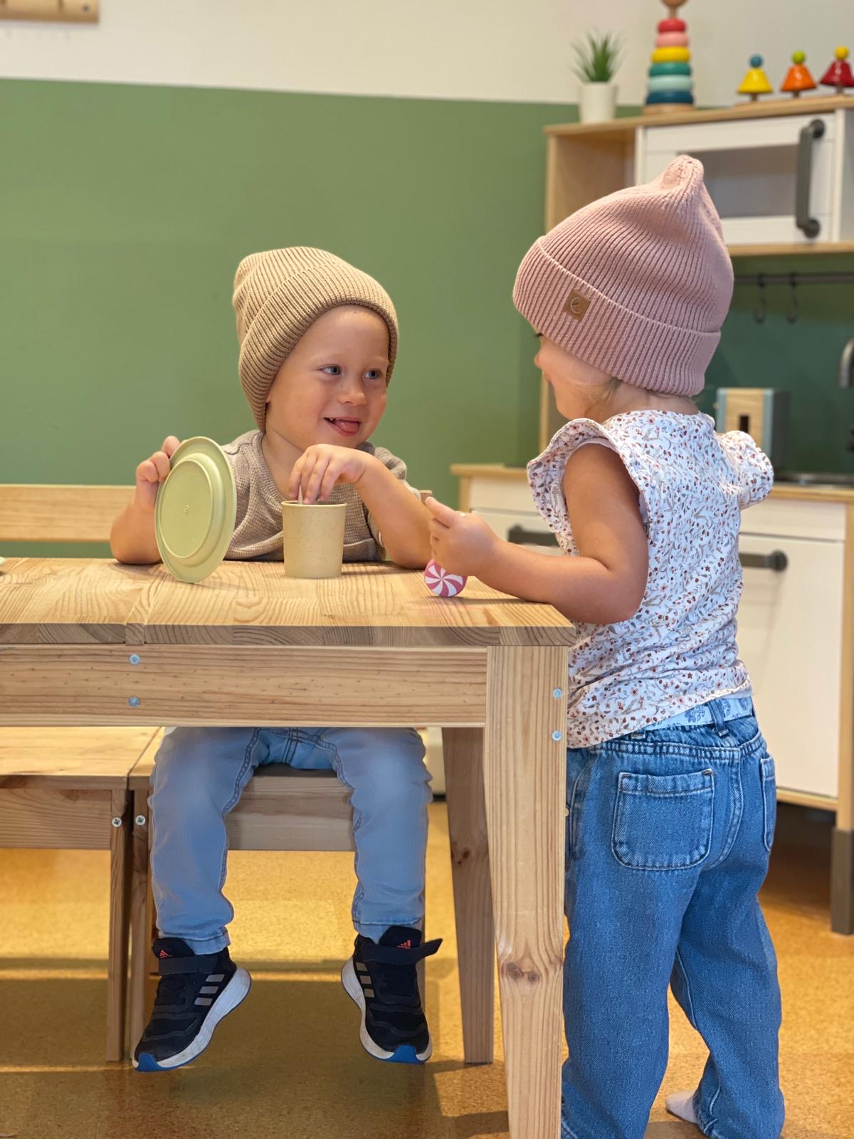 Annabé Halswärmer (100% Baumwolle,mit Fleece), Tuscana Rose