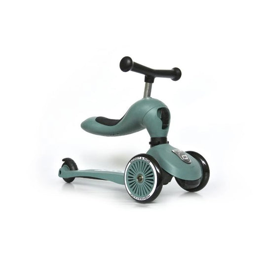 Scoot & Ride - Highwaykick 1 / Push and Go Green, Forest green