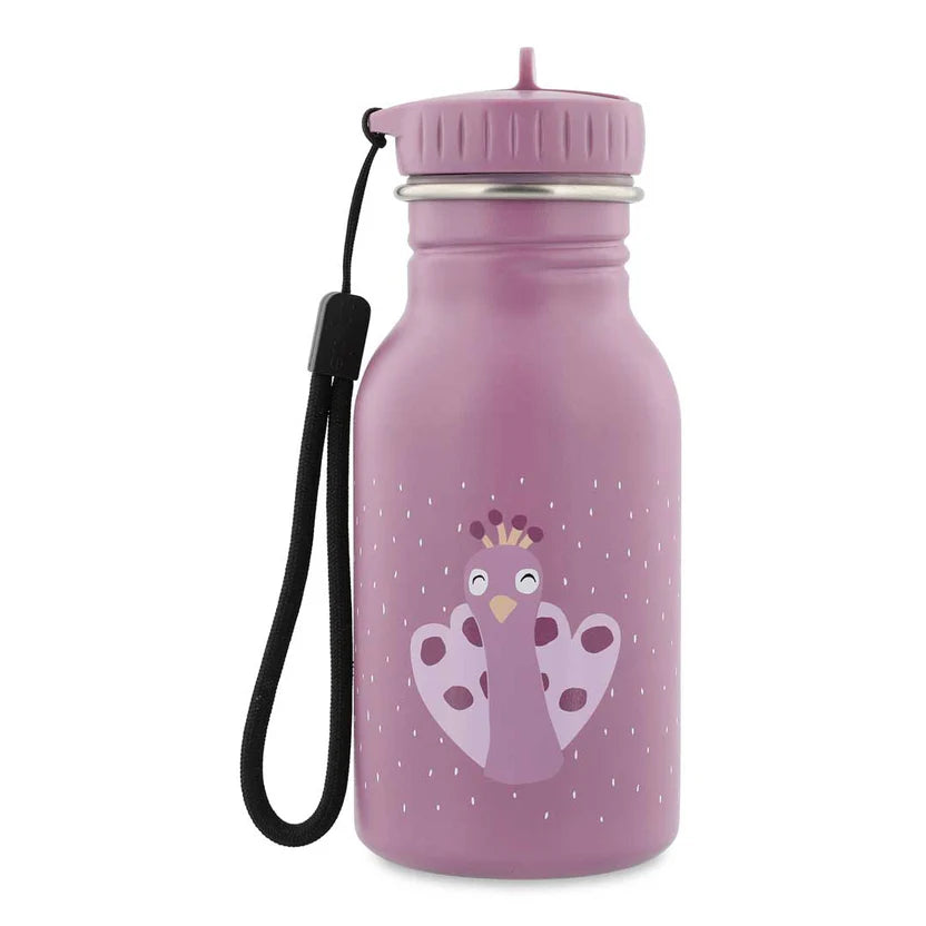 trixie Trinkflasche - Pfau, Edelstahl