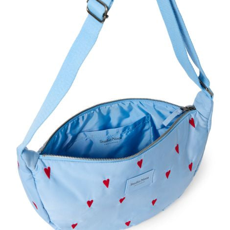 Studio Noos - Blue Hearts Puffy - Gürteltasche