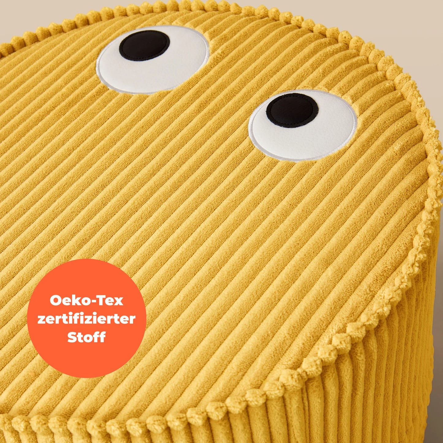 Kooja - Pouf „Mike“ -  Sunflower Bloom